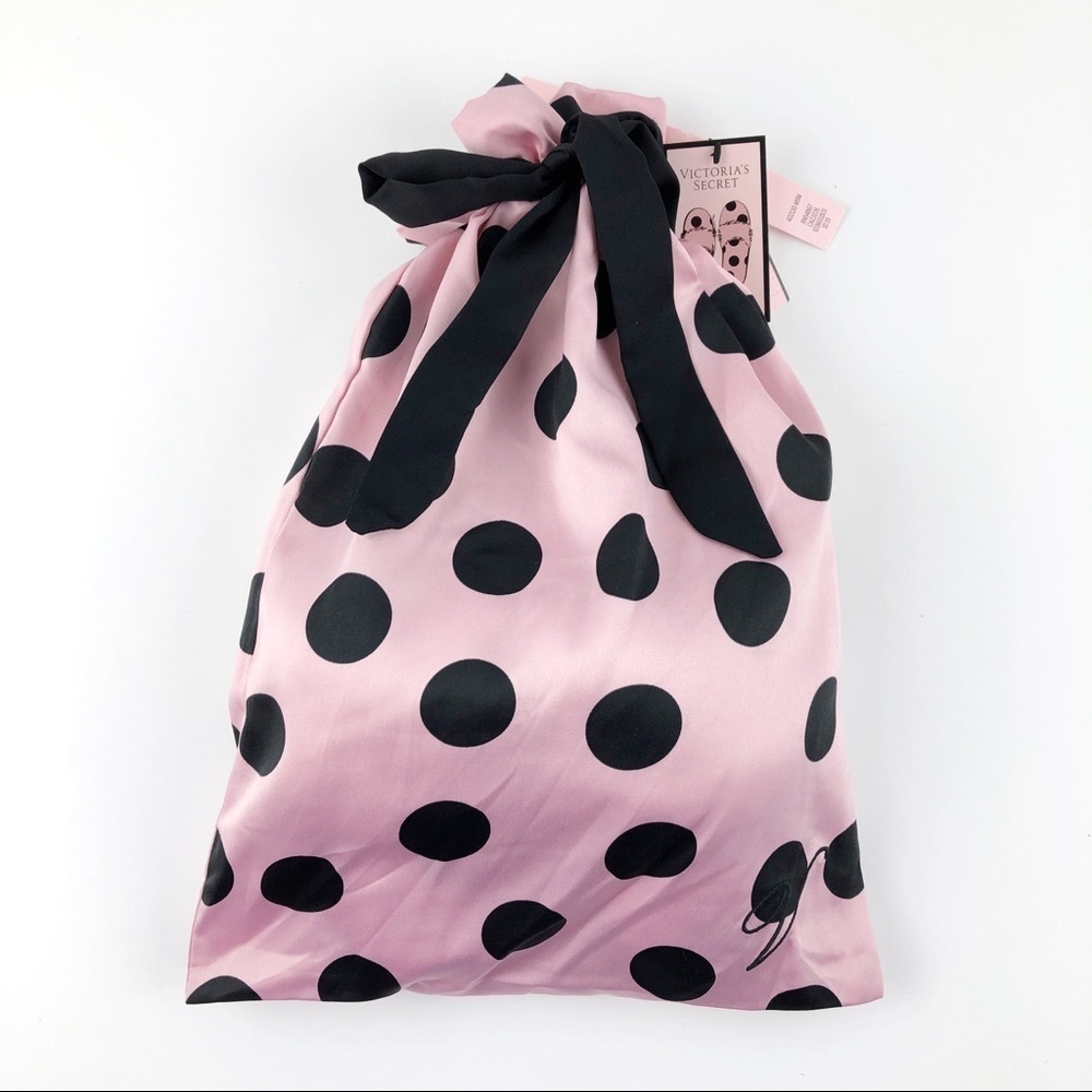 VICTORIA'S SECRET Polka dots Satin Slippers - Picture 8 of 8
